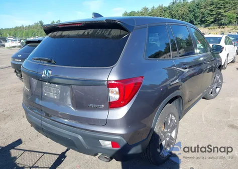 2019 Honda Passport Ex-L из США, поврежденный, VIN 5FNYF8H57KB001649